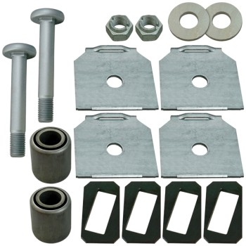 M24 Spring Eye Bush Repair Kit (Alignable / Parallel Hangers) - BPW